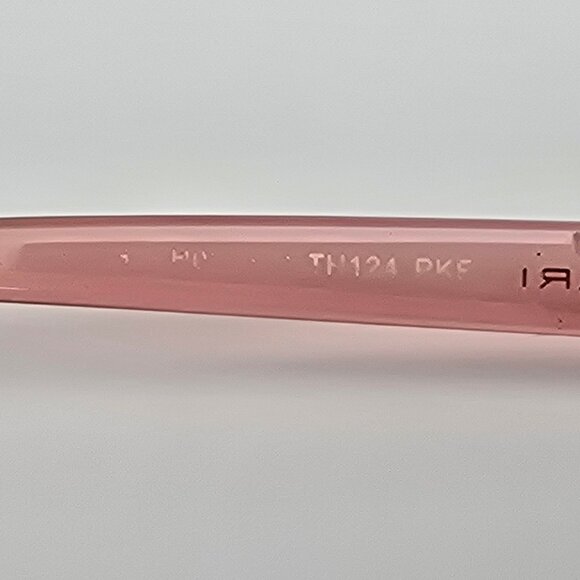 *SOLD* Tahari TH124 Pink Fade Frame Brown Gradient Lens Sunglasses 57-16-126 - Picture 7 of 12